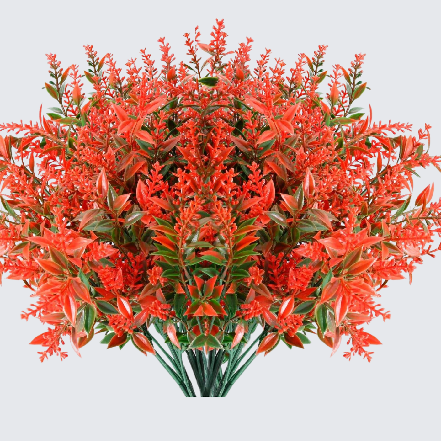 Buchet 5 Fire Flori Artificiale Floarea Miresei – Alb, Galben, Fucsia, Rosu, Mov