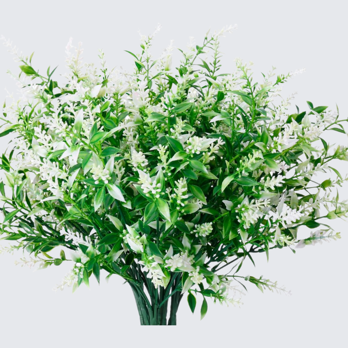 Buchet 5 Fire Flori Artificiale Floarea Miresei – Alb, Galben, Fucsia, Rosu, Mov