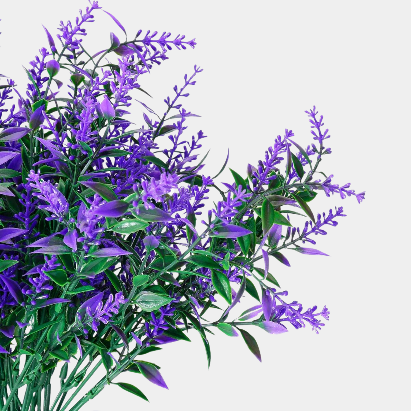 Buchet 5 Fire Flori Artificiale Floarea Miresei – Alb, Galben, Fucsia, Rosu, Mov