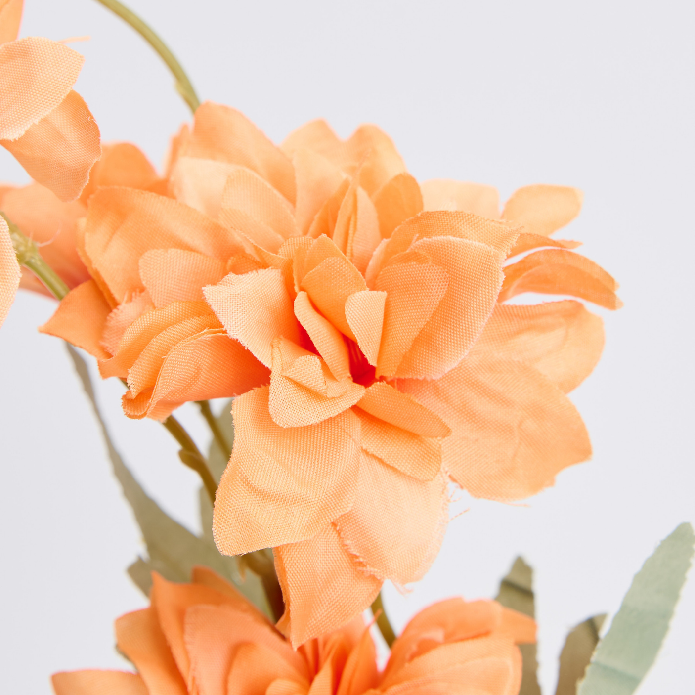 Buchet 5 Fire Dalii Artificiale - Variatii de Culoare: Alb, Rosu, Roz, Portocaliu, Albastru, Sampanie, Mov