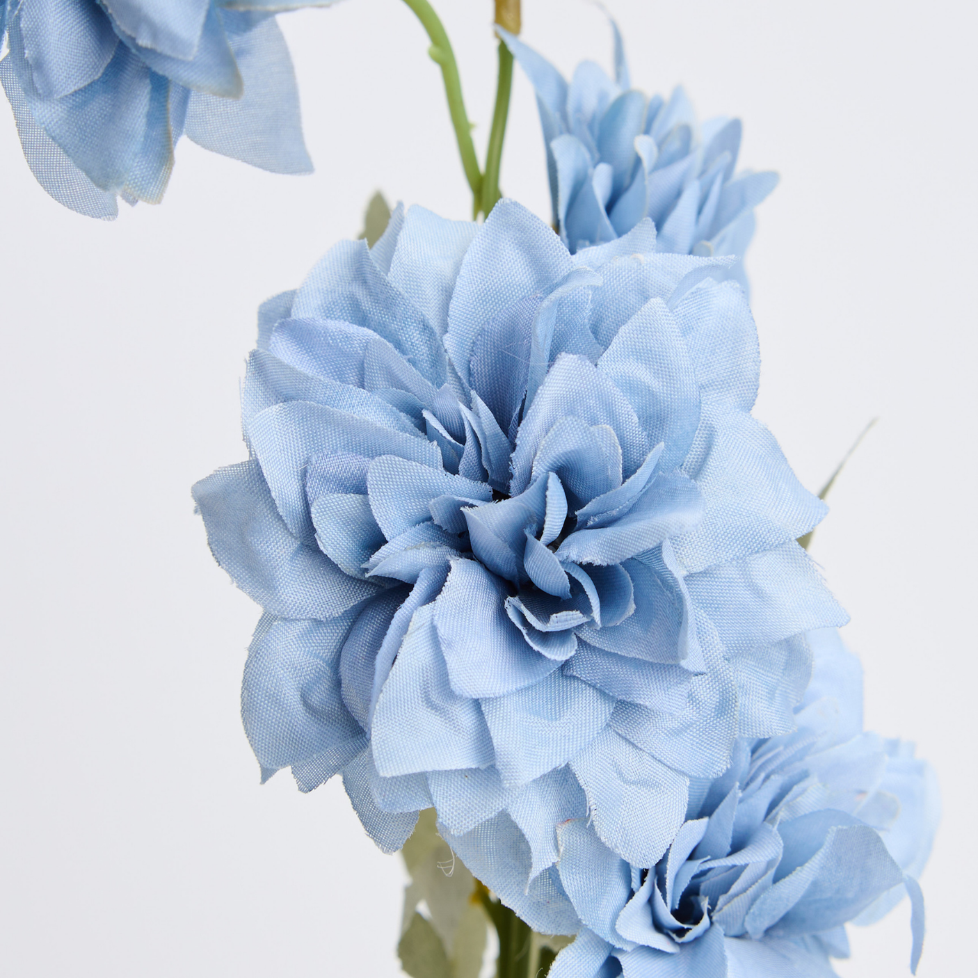 Buchet 5 Fire Dalii Artificiale - Variatii de Culoare: Alb, Rosu, Roz, Portocaliu, Albastru, Sampanie, Mov