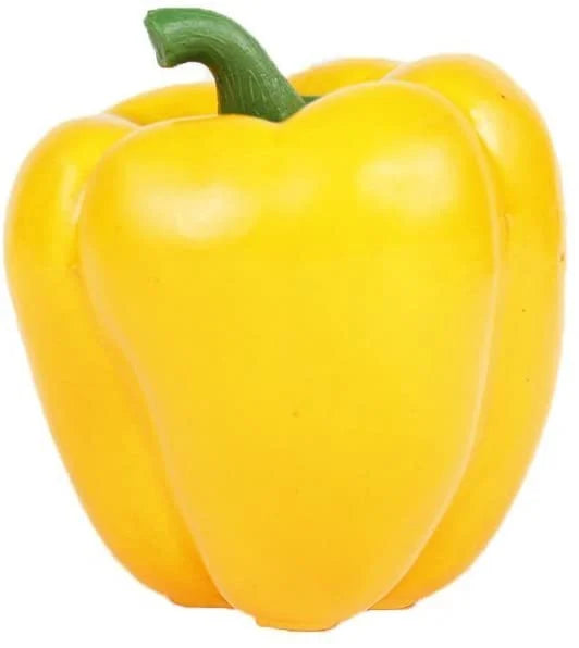 Set 3 sau 6 Bucati de Ardei Gras Artificiali din Plastic pentru Decor, 9 cm