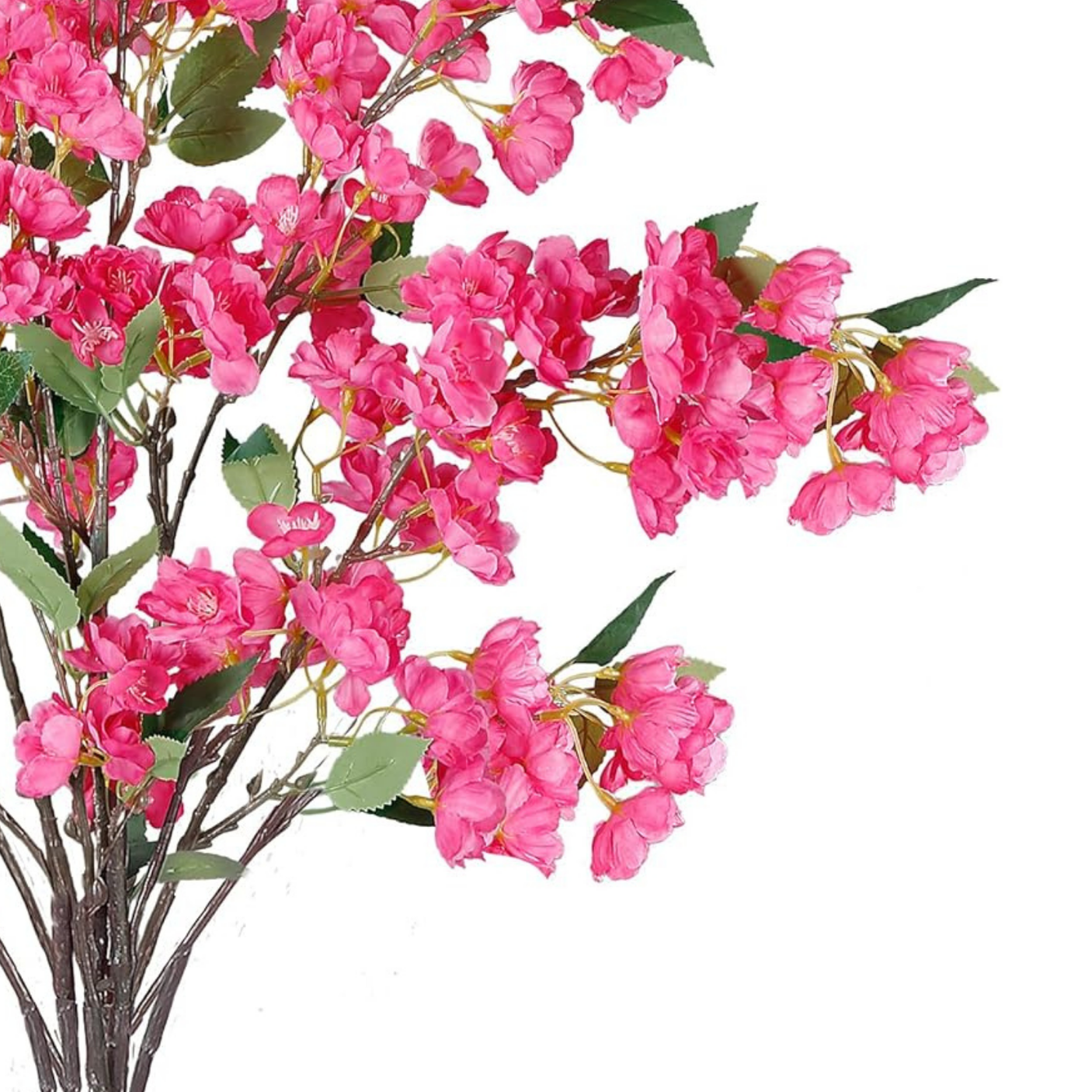 Buchet 1, 3 sau 5 Fire Ramura Cires Artificial – 45 cm (Vaza Neinclusa)