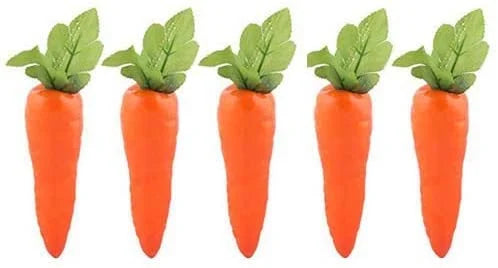 Morcovi Artificiali pentru Decoratiuni, Dimensiune 15 cm