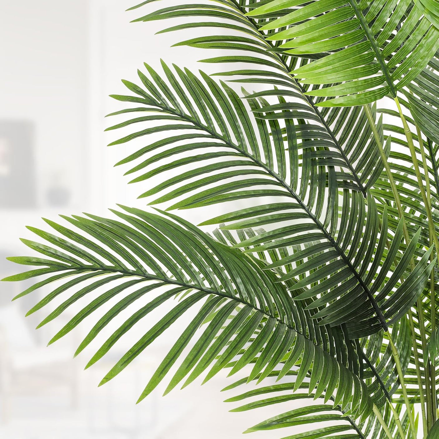 Copac Artificial Palmier Areca – 1.6 m sau 2 m, Design Realist, Ghiveci Inclus