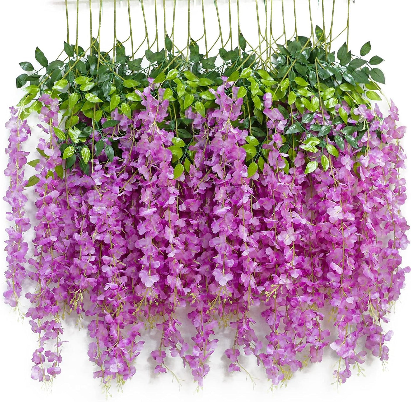 Glicina Artificiala Curgatoare – 1.1 m, Culori si Cantitati Variat
