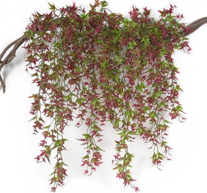 Set 2 Plante Artificiale Agățătoare Iedera Maronie (Hedera helix) 78cm – Decor Natural