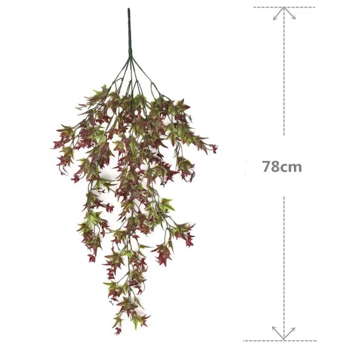 Set 2 Plante Artificiale Agățătoare Iedera Maronie (Hedera helix) 78cm – Decor Natural