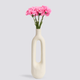 Buchet de Flori Artificiale Garofite - Set 5 sau 7 Fire per Culoare (Roz, Rosu, Galben) - 49 cm