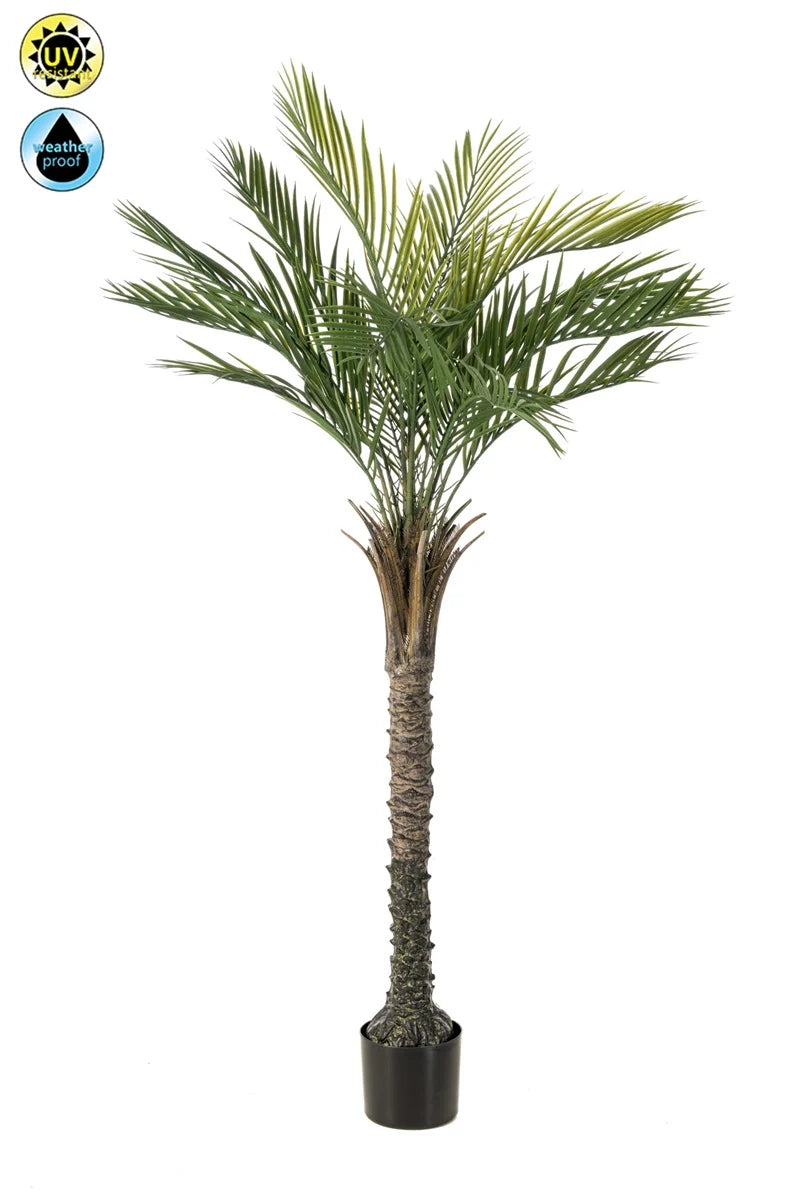 🌴 Palmier Artificial UV – 150 cm, ghiveci inclus