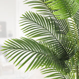 Copac Artificial Palmier Areca - 2.1 m, Design Realist, Ghiveci Inclus