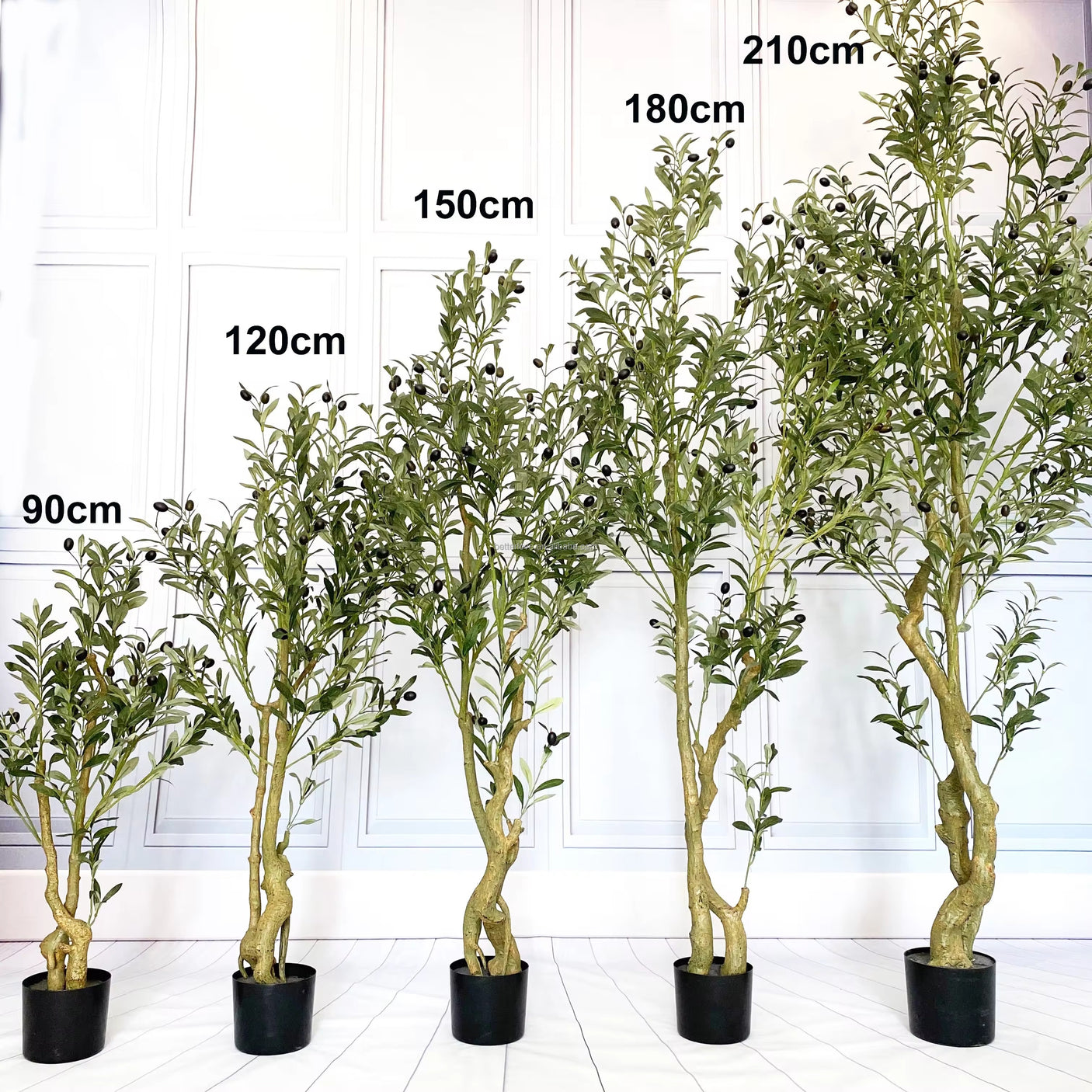 🌿 Maslin Artificial – 1.2 m / 1.5 m / 1.8 m – Decor Elegant cu Aspect Realist