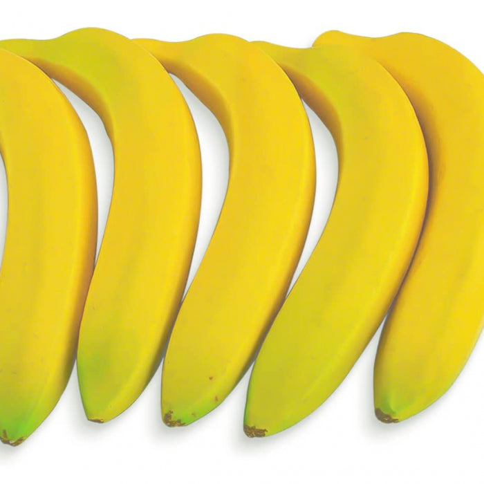 Set 5 Banane Artificiale din Plastic pentru Decor