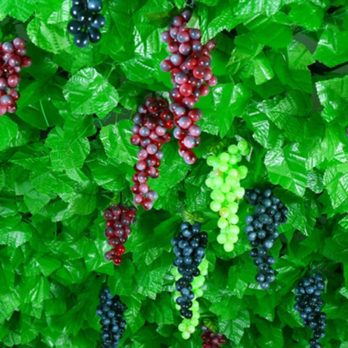 Struguri Artificiali Asortati, Ciorchini de Struguri Decorativi, 23 cm