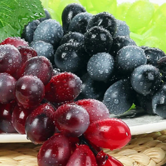 Struguri Artificiali Asortati, Ciorchini de Struguri Decorativi, 23 cm